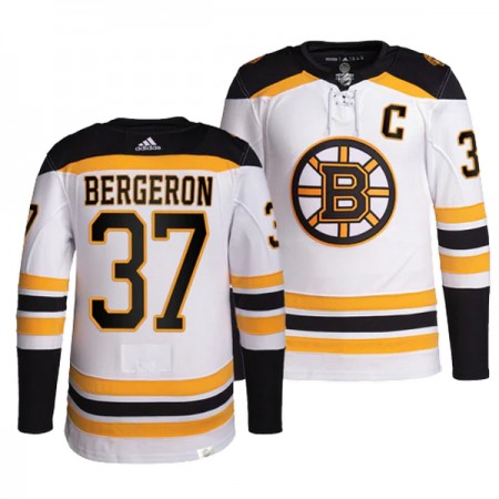 Dresovi Boston Bruins Patrice Bergeron 37 Adidas Bijela Authentic - Muške Dresovi Boston Bruins Patrice Bergeron 37 Adidas Bijela Authentic - Muške
